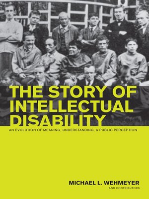 cover image of The Story of Intellectual Disability